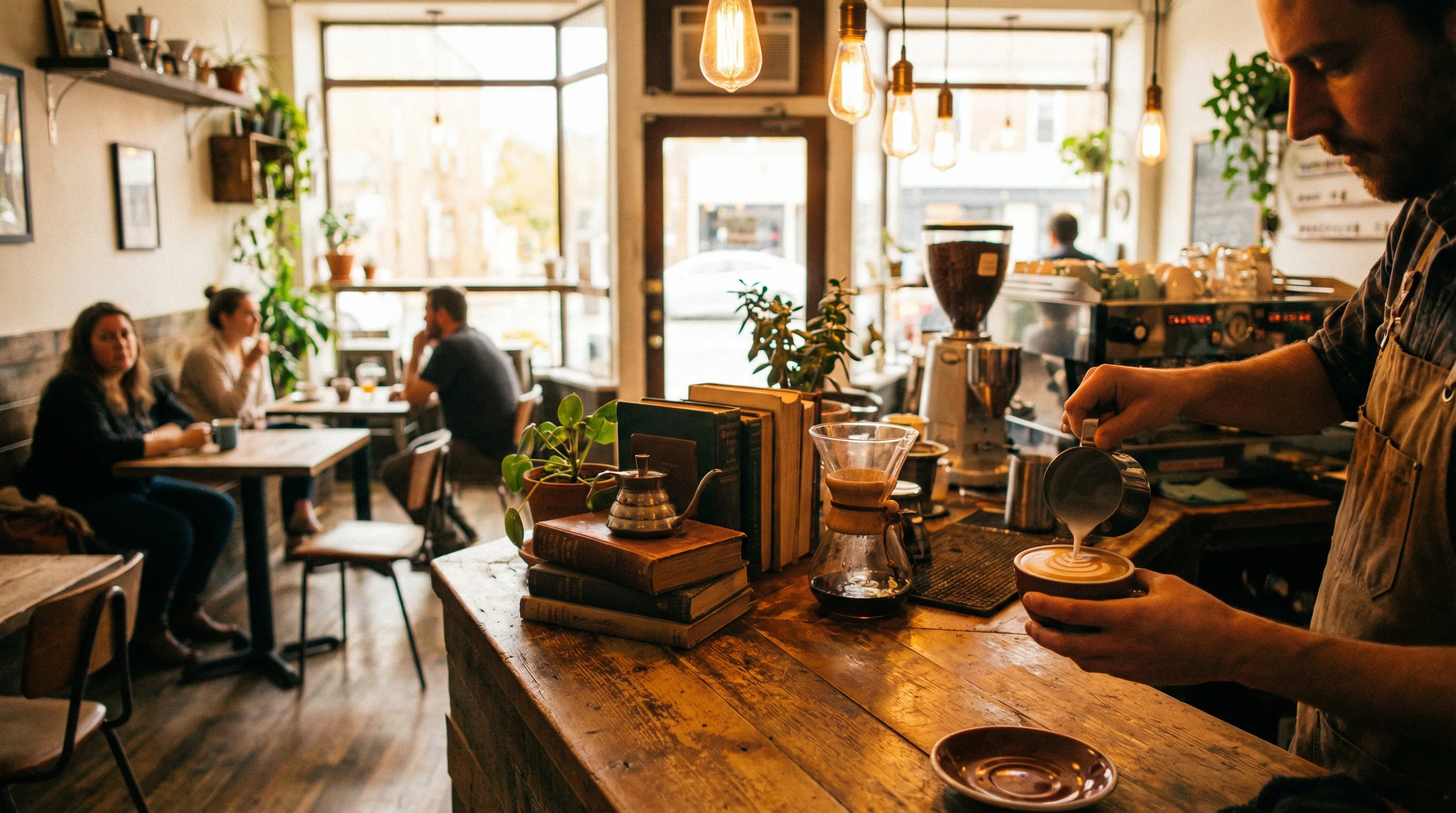 91热门视频 - 温馨咖啡时光